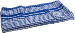 Essuie-mains, ft 50 x 70 cm, gaufrés, bl