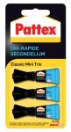 Pattex colle UNI-RAPIDE PATTEX 3X1G