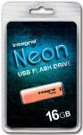 Integral USB NEON 16GB oranje