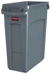 Rubbermaid conteneur Slim Jim, 60 litre,