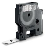 Dymo duurzame D1 tape 12 mm x 5 m,zwart 