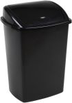 Poubelle avec couvercle swing 4,45l, noi