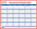 Memento kalender 33x42cm nederlands