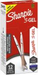 Sharpie S-gel roller, pointe moyenne, bo