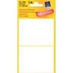 Kantooretiket 77x59mm wit (10)