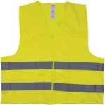 DONAU SAFETY gilet de sécurité, jaune, e