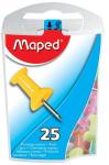 Maped 25 Maped Push pins geass. kleuren