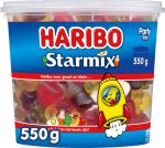 Haribo confiserie Star mix, seau de550 g