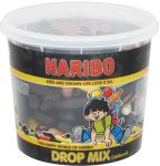Haribo confiserie, seau de 650 g, dropmi