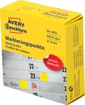 Avery marking dots, diameter 10 mm,rol m