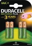 Duracell piles Recharge Plus AAA, bliste