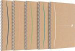 Oxford Touareg spiraalblok karton,180 bl
