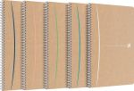 Oxford Touareg spiraalblok karton,180 bl