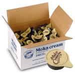Moka cream capsules