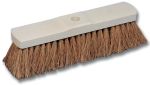 Balai coco en bois brut de 60cm