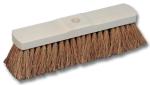 Balai coco en bois brut de 32 cm