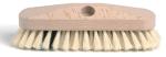 Brosse de pont en bois brut avec fibre t