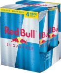 Red Bull boisson énergisante, sugarfree,