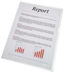 Esselte L-map, ft A4, transparant,100/do