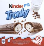 Kinder biscuits Tronky, boîte de 5pièces