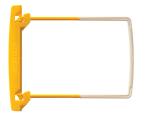 Jalema archiefbinder JalemaClip geel/wit