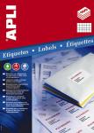 Apli étiquettes blanches ft 64,6 x33,8 m