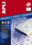 Apli étiquettes blanches ft 105 x 148 mm