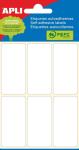 Apli Etiketten, 6 bl/etui, 6/blad,26 x 5