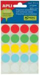 Apli Etiketten, 5 bl/etui, 20/blad19 mm,