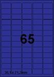 DBS etiketten 38,1 x 21,2 mm, 65 per bla