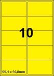 DBS etiketten 99,1 x 56,8 mm, 10 per bla