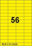 DBS etiketten 52,5 x 21,2 mm, 56 per bla