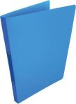 Alpha classeur à anneaux, A4, PP, bleu