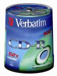 Verbatim CD recordable spindle de 100 pi