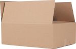 Boîte d'expédition, cannelure simple, 3 