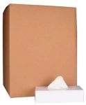 Tissues, 2 plis, 100 tissues par boïte, 