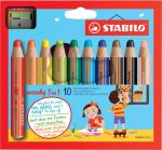 Stabilo crayon de couleur Woody 3 en 1 1