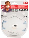 3M masque anti-poussières avec valve, de