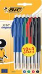 Bic stylo bille M10 Clic, couleursass., 
