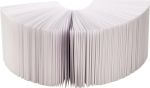 Folia Notes, 90x90 mm, gelijmd, wit, blo