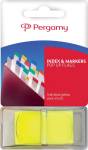 Pergamy index ft 43 x 25 mm, geel