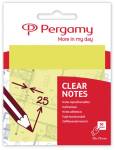 Pergamy transparante notes, ft 76 x 76 m