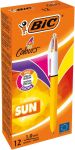 BIC 4 Colours Sun stylo bille, retractab