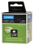 Dymo etiketten 28x89mm, 130 per rol, Lab