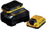 Stanley FatMax 2A lader + 2 x accu18V 2.