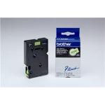 Brother P-Touch 12 mm zwart op neongeel