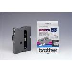 Brother P-Touch 12 mm - zwart/transp.