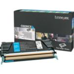 Lexmark toner noir 00C5220CS, cyan,3.000
