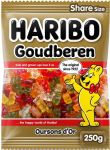 Haribo bonbons oursons d'or, sachetde 25