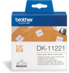 Brother etiketten voor QL, ft 23 x23, pa